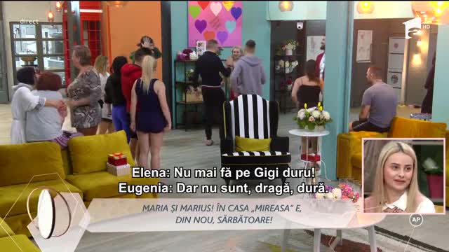 Mireasa Sezonul 4, 3 decembrie 2021. Maria și Marius, prima noapte împreună fără camerele de supraveghere