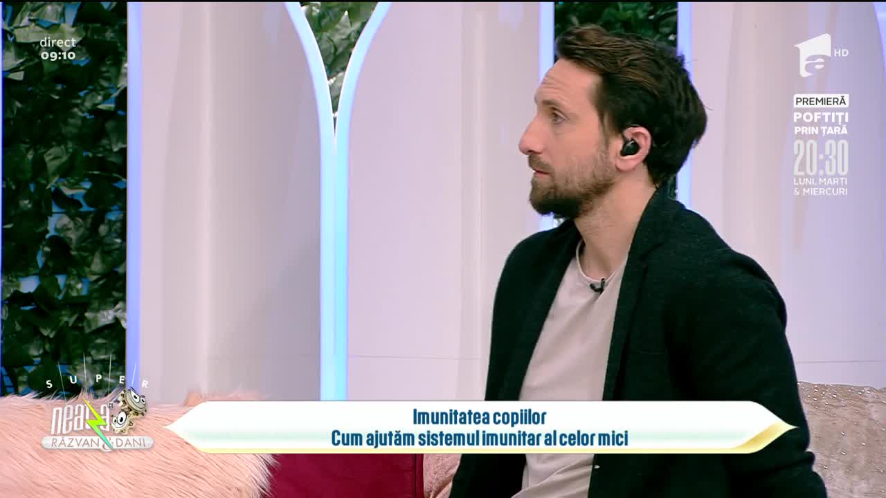 Super Neatza, 6 decembrie 2021. Cum crește iminitatea copiilor. Sfaturi de la medicul Ilinca Tranulis