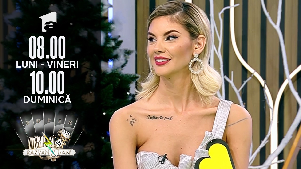 Super Neatza, 13 decembrie 2021. Joc cu premii. Ce a c&acirc;știgat Iuliana din Sibiu