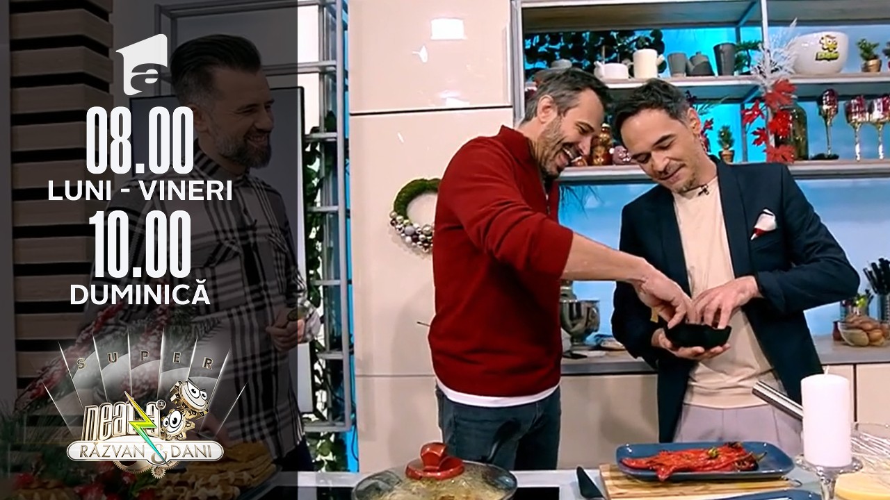 Super Neatza, 14 decembrie 2021. Rețeta lui chef Nicolai Tand: Plăcintă cu dovleac