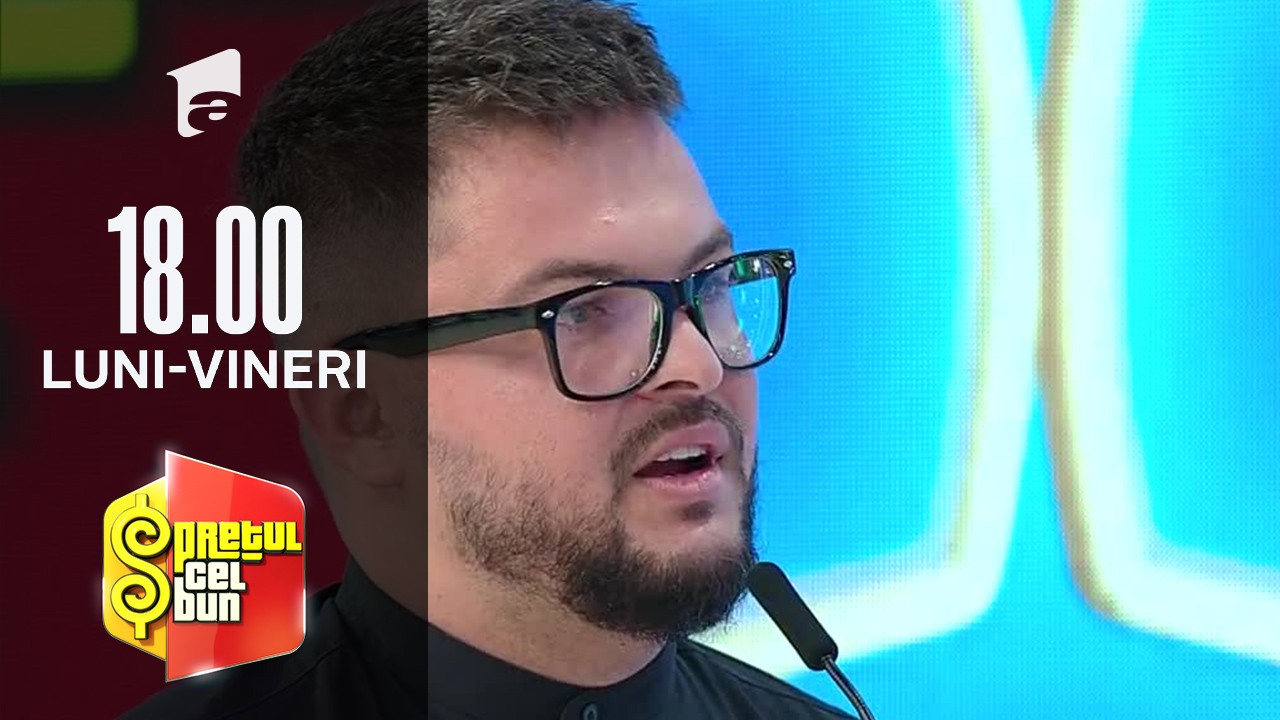 Preţul cel bun sezonul 1, 15 decembrie 2021. Florin a c&acirc;știgat un cuptor electric și o plită pe gaze