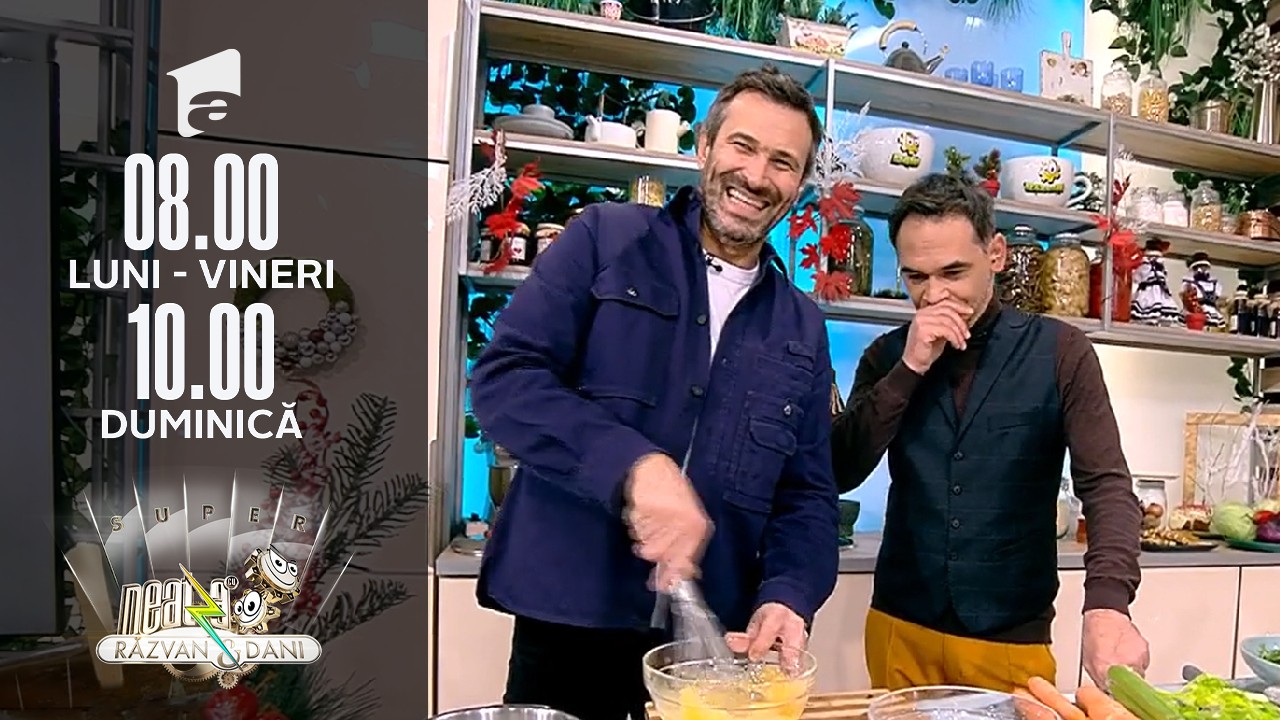 Super Neatza, 15 decembrie 2021. Rețeta lui chef Nicolai Tand: Carne cu sos de piper pe bază de sm&acirc;nt&acirc;nă