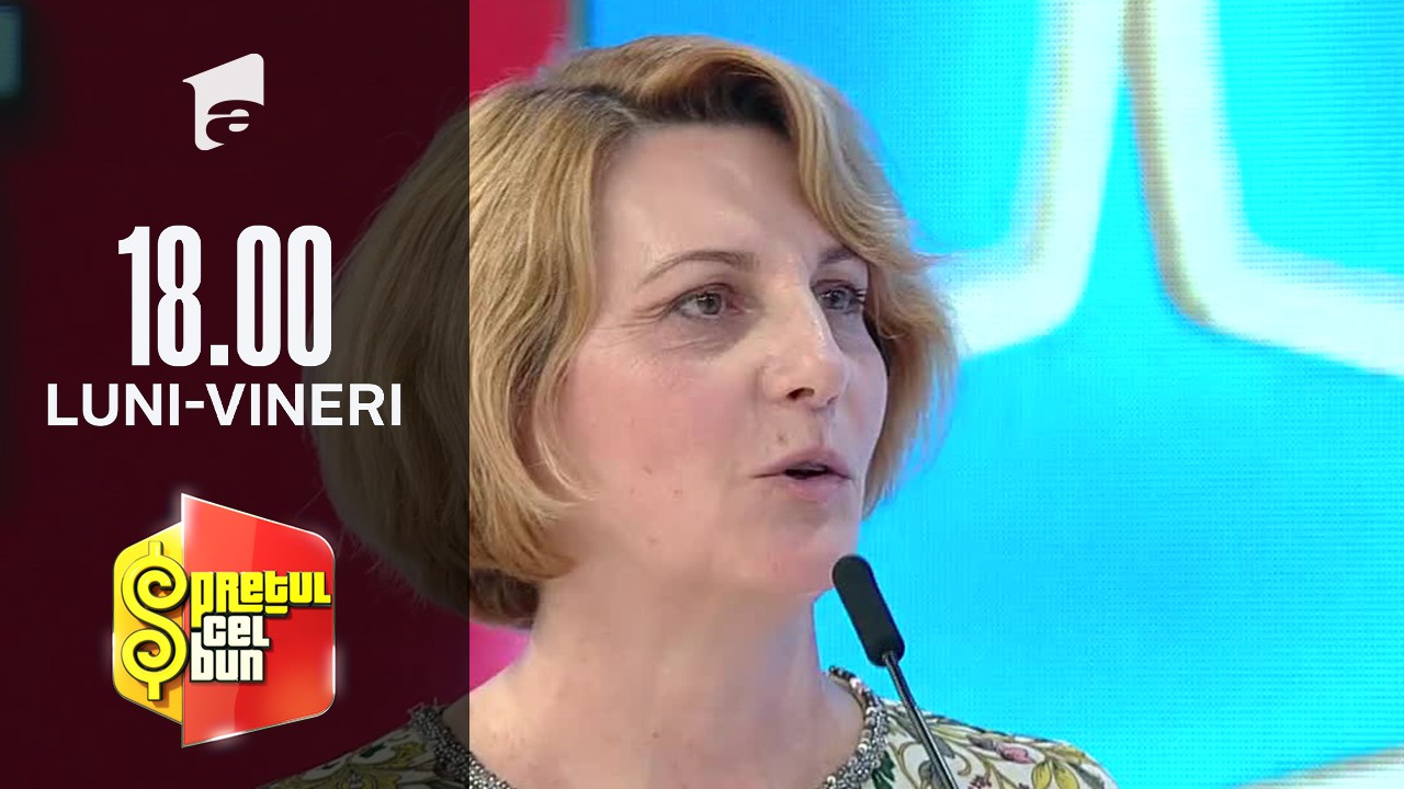 Preţul cel bun sezonul 1, 15 decembrie 2021. Carmen a c&acirc;știgat un aer condiționat portabil