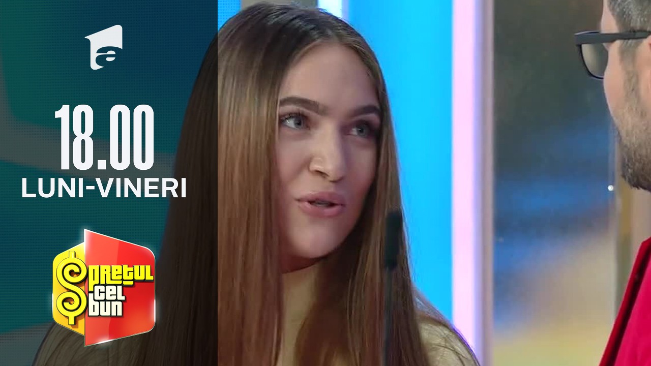 Preţul cel bun sezonul 1, 16 decembrie 2021. Romina a c&acirc;știgat un set de birou