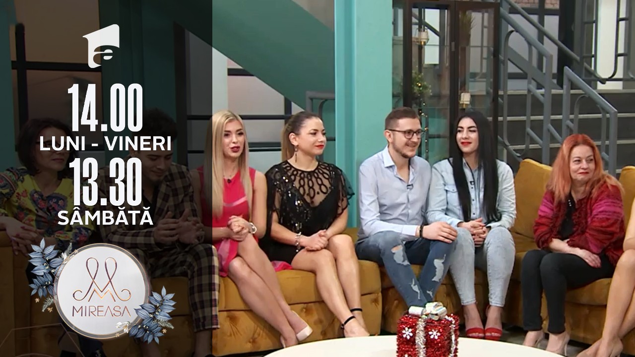 Mireasa Sezonul 4, 16 decembrie 2021. Ultimul task din casa Mireasa! Roxana Blenche va juriza preparatele concurenților