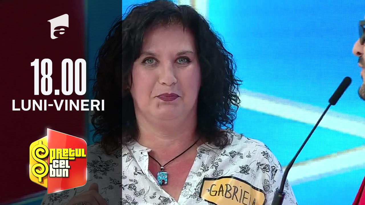 Preţul cel bun sezonul 1, 16 decembrie 2021. Gabriela a c&acirc;știgat o pereche de ochelari de soare
