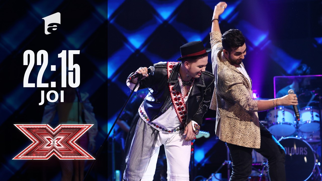 X Factor sezonul 10, 17 decembrie 2021. Andrei Duțu și Ionuț Hanțig au interpretat piesa ”Would I Lie To You”, la duel