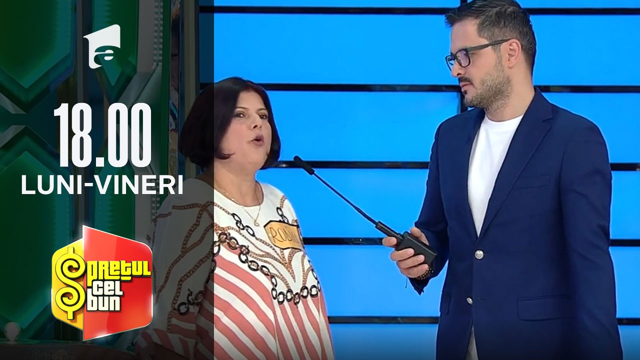 Preţul cel bun sezonul 1, 20 decembrie 2021. Concurenta care l-a emoționat pe Liviu V&acirc;rciu