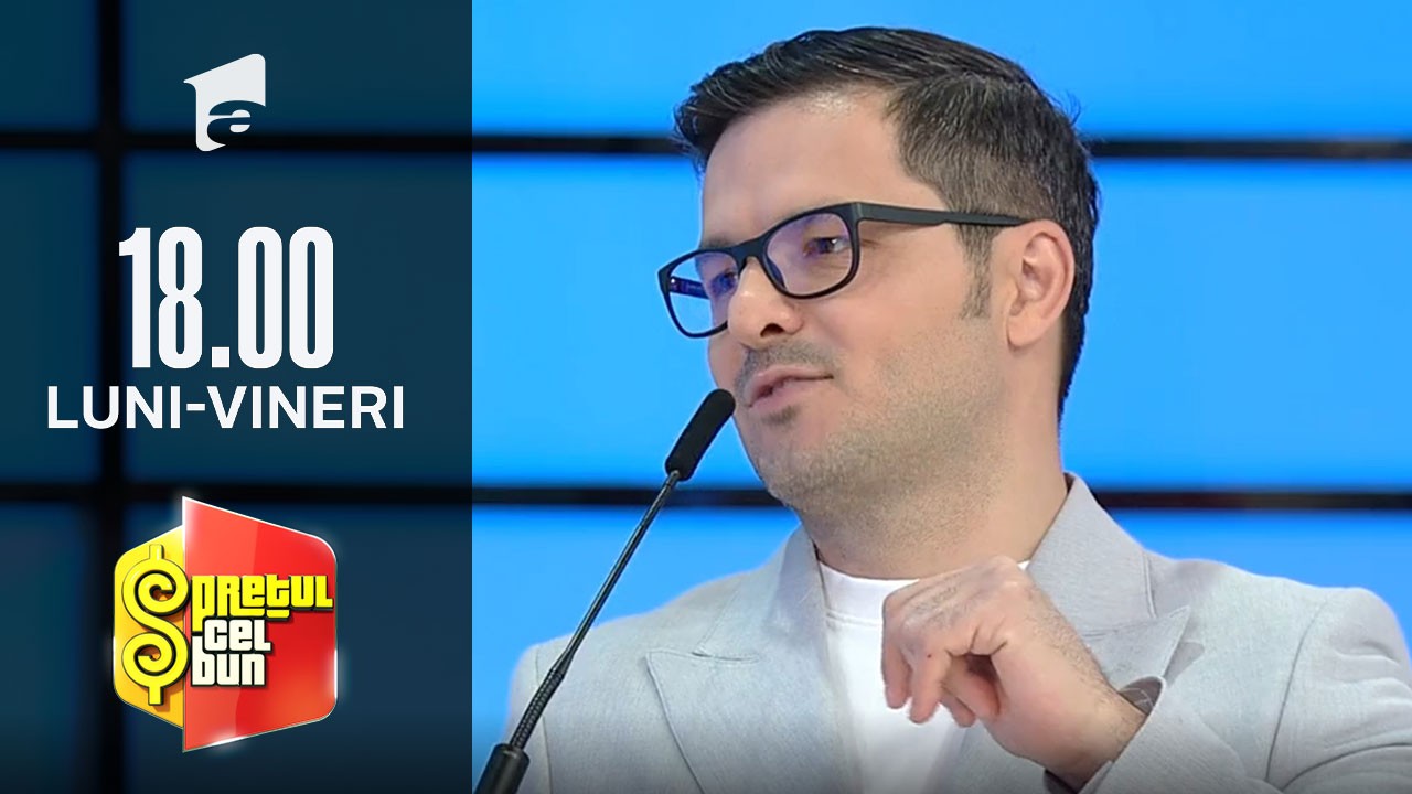Preţul cel bun sezonul 1, 21 decembrie 2021. Ce școala și-ar fi dorit Liviu V&acirc;rciu să o urmeze și meseria la care visa