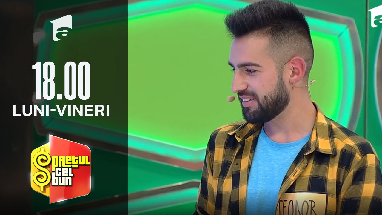 Preţul cel bun sezonul 1, 22 decembrie 2021. Teodor a c&acirc;știgat un super aragaz