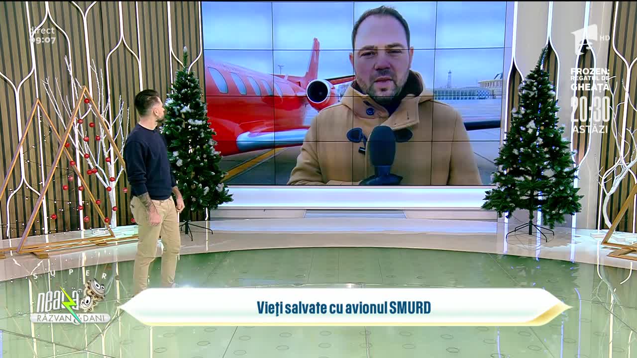 Super Neatza, 23 decembrie 2021. Avionul SMURD, sute de misiuni pe an. Cum arată