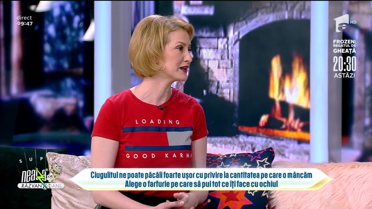 Super Neatza, 23 decembrie 2021. Reguli de nutriție pentru perioada sărbătorilor