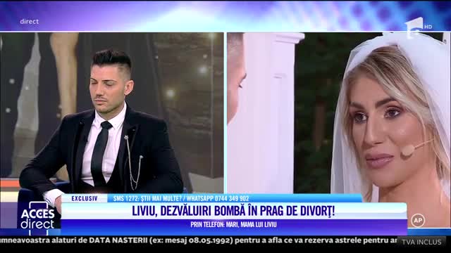 Acces Direct, 25 ianuarie 2022. Liviu Olteanu răspunde acuzaţilor soţiei sale, Maria Roman!