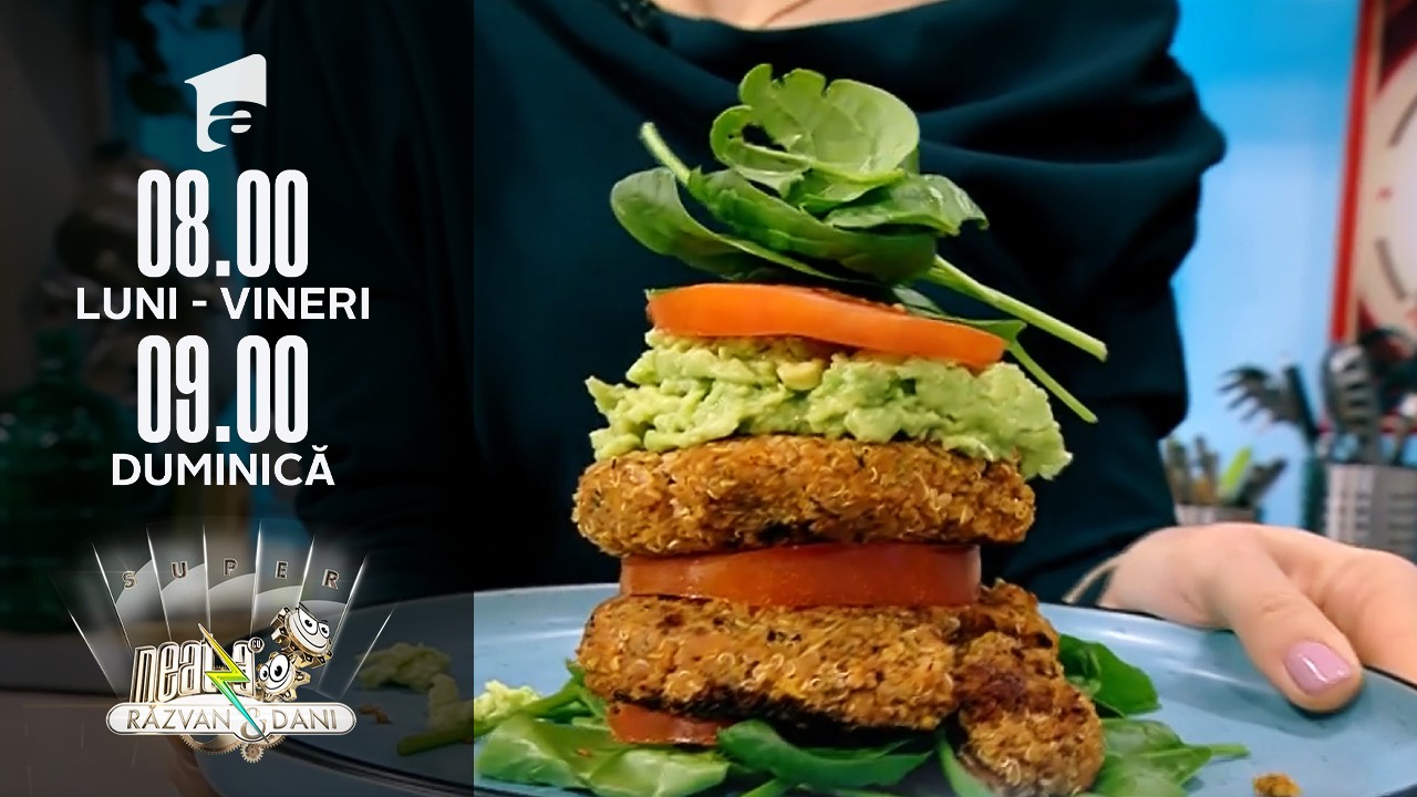 Super Neatza, 27 ianuarie 2022. Cum să pregătim acasă un burger sănătos