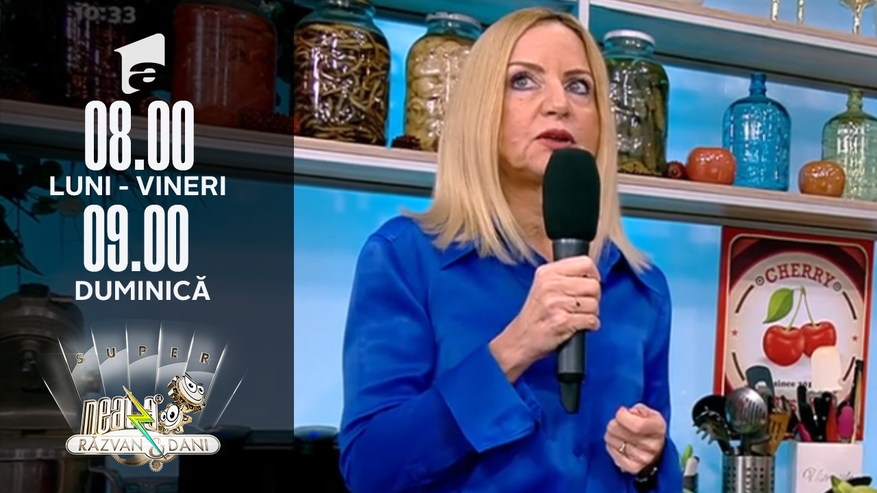 Super Neatza, 31 ianuarie 2022. Cum ne putem lua necesarul de vitamine și minerale din alimente