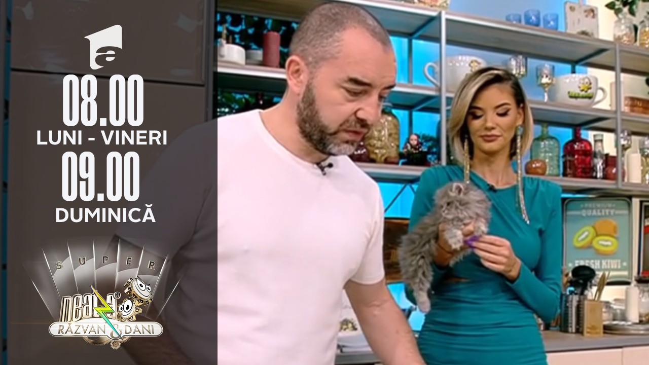 Super Neatza, 3 februarie 2022. Chef Radu Darie gătește trei feluri de pizza
