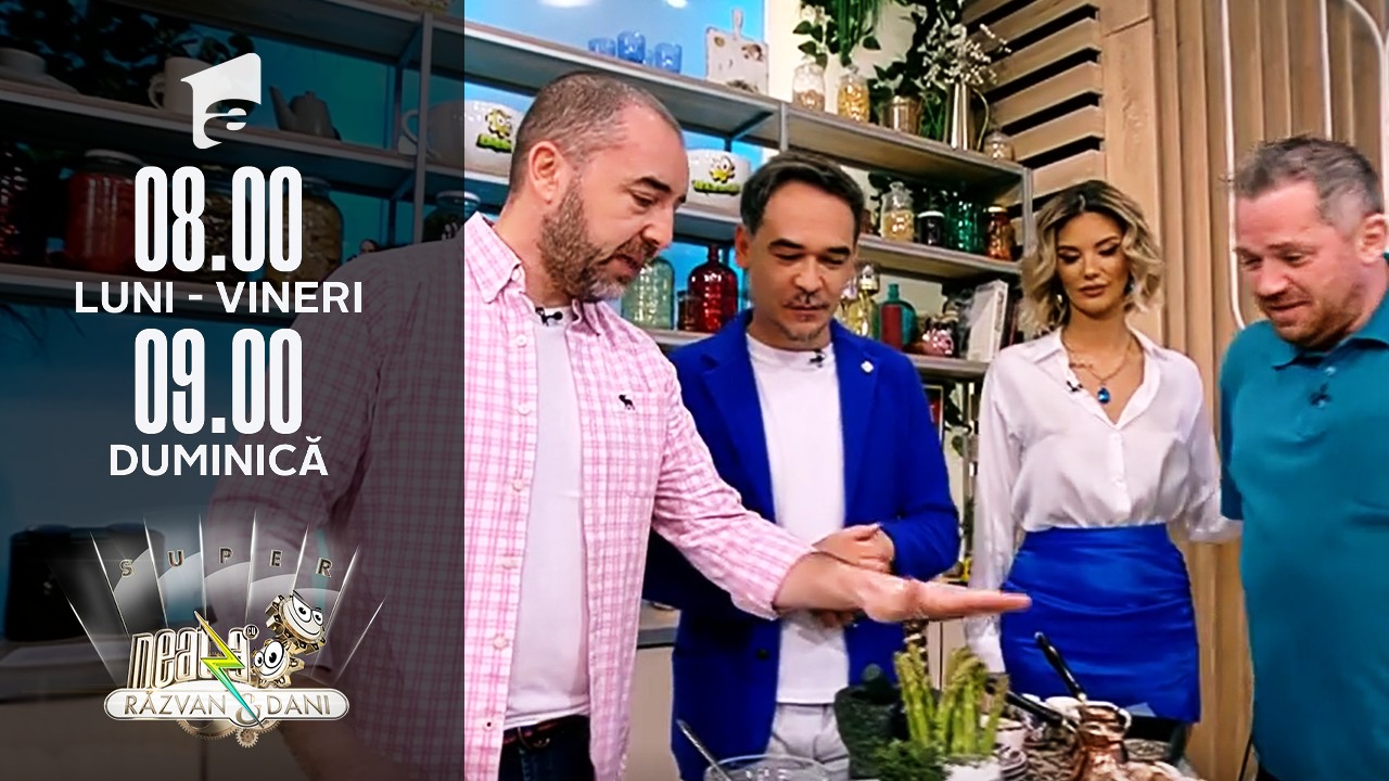 Super Neatza 7 februarie 2022 Chef Radu Darie gătește Supă de pui