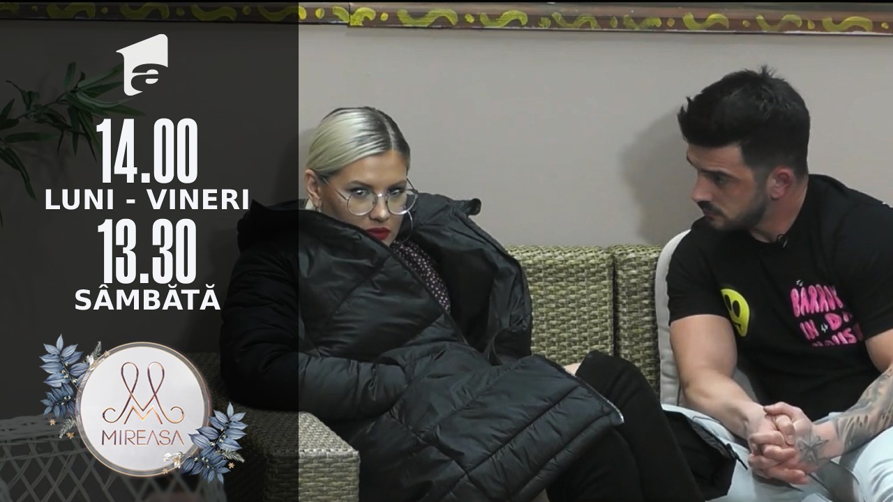 Mireasa Sezonul 5, 7 februarie 2022. Sabrina a &icirc;ntrerupt cunoașterea cu Perneș: Nu cred că e cazul să formăm un cuplu!