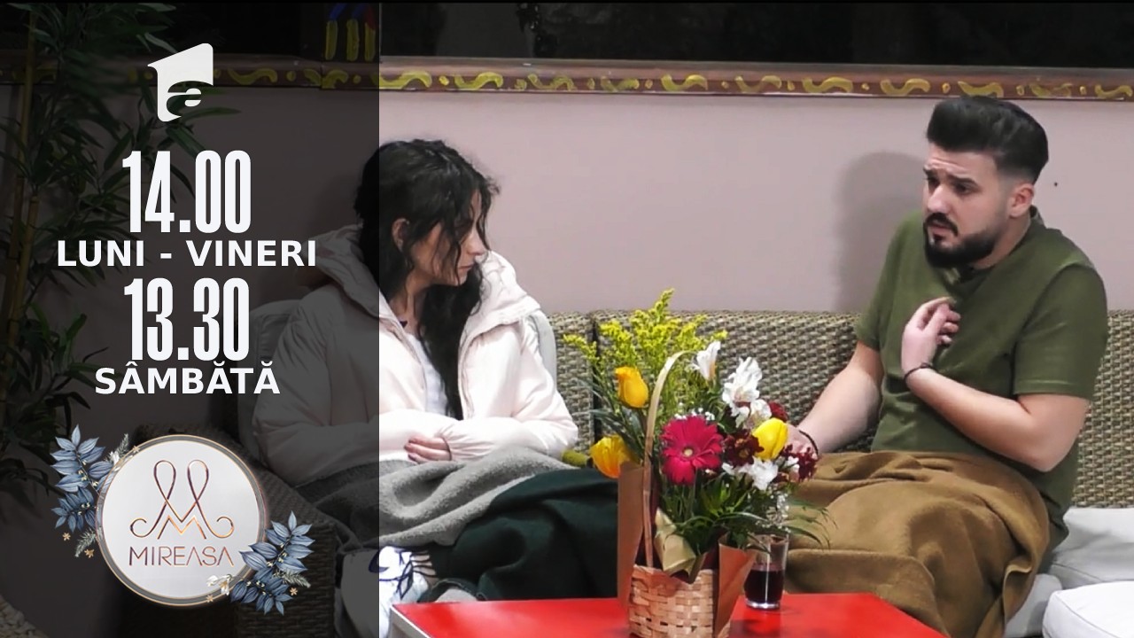 Mireasa Sezonul 5, 9 februarie 2022. Andreea și Cosmin, prima ceartă &icirc;n cuplu
