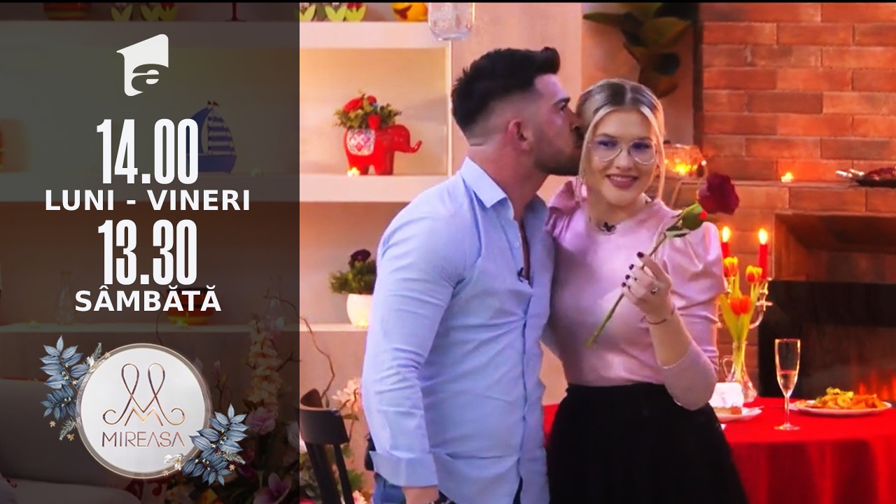 Mireasa Sezonul 5, 10 februarie 2022. Ce au făcut Perneș și Sabrina la cina &icirc;n doi