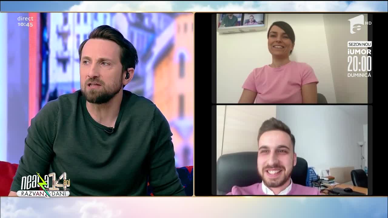 Super Neatza, 16 februarie 2022. Campania &Icirc;ndrăgostește-te: Bianca și Cătălin Hutusoru au dat testul iubirii