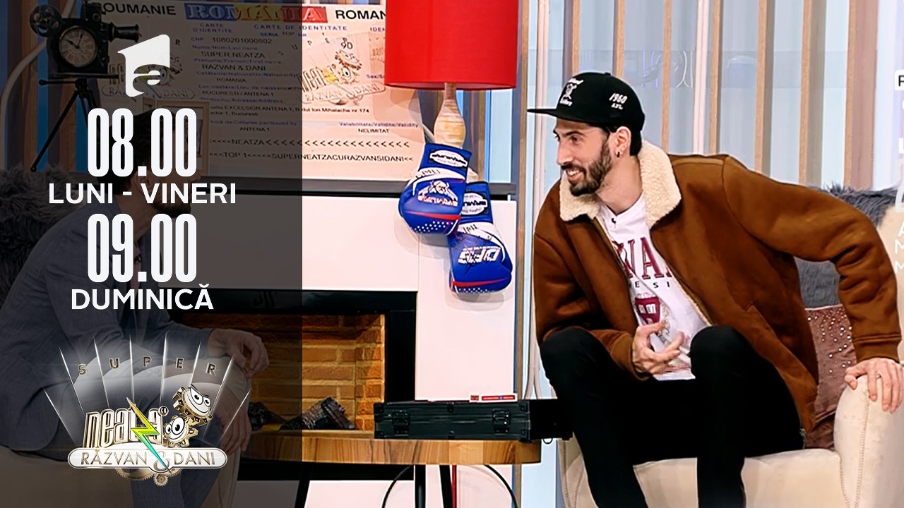 Super Neatza, 21 februarie 2022. Antonio Sat&icirc;ru, magie cu carti de joc