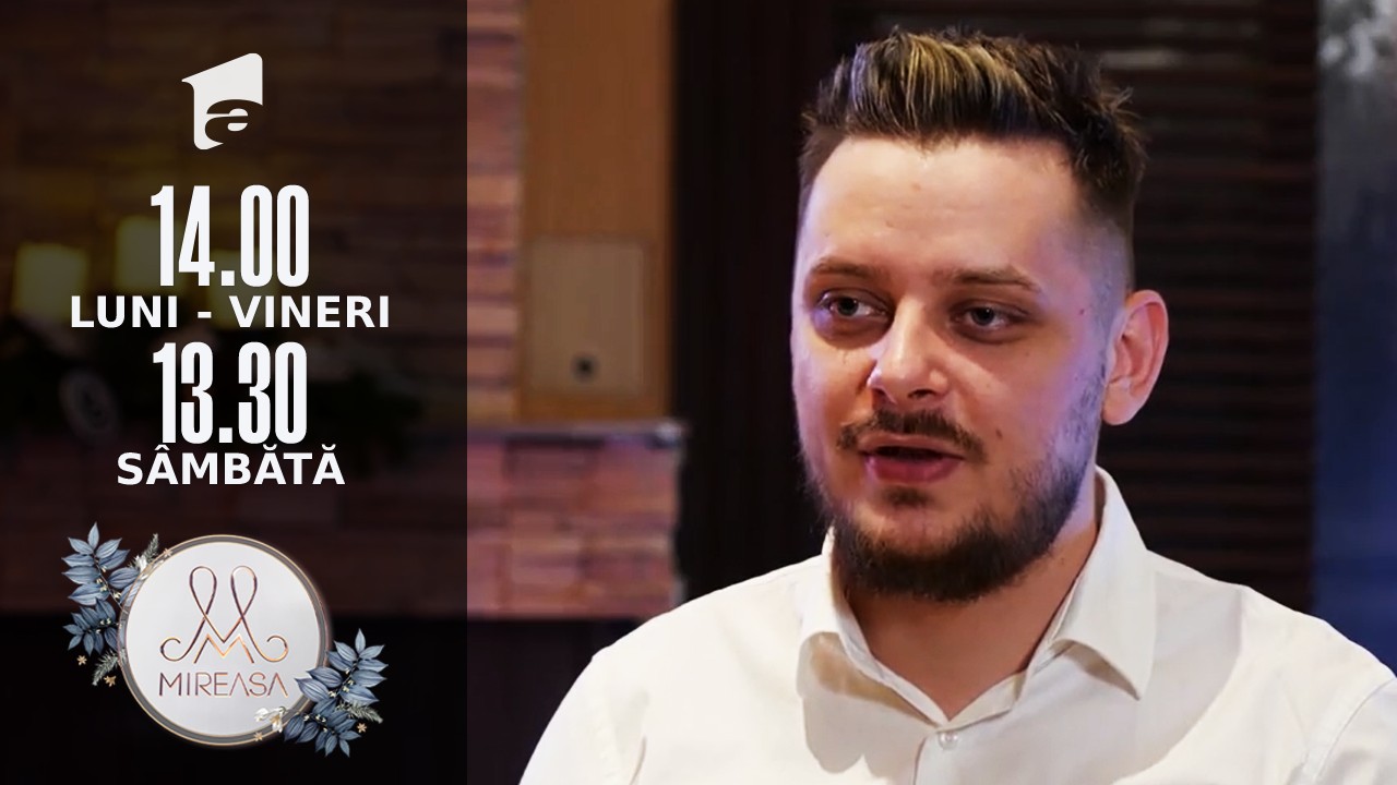 Mireasa Sezonul 5, 22 februarie 2022. Un nou concurent a intrat &icirc;n casă! Robert: &Icirc;mi place de Sabrina!