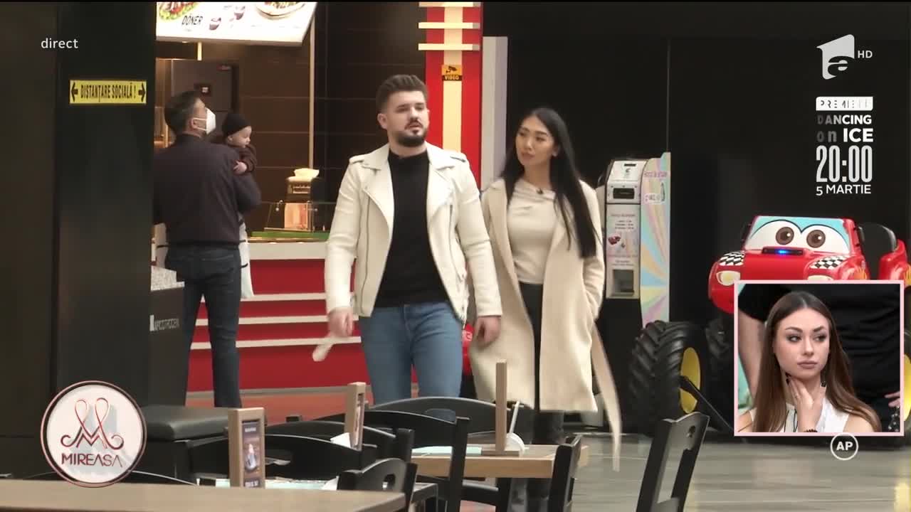 Mireasa Sezonul 5, 23 februarie 2022. Juliana și Cosmin, &icirc;nt&acirc;lnire pe gheață!