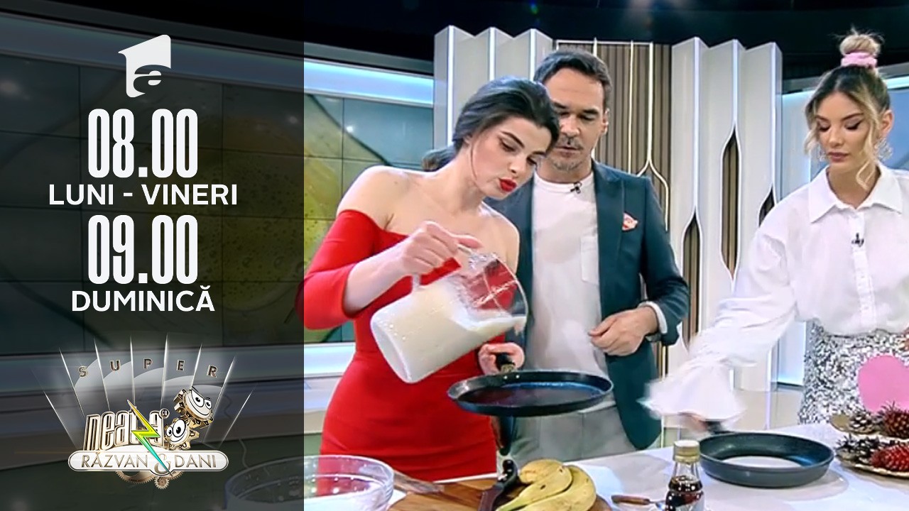 Super Neatza, 24 februarie 2022. Deserturi care nu &icirc;ngrașă, cu mult gust și puține calorii