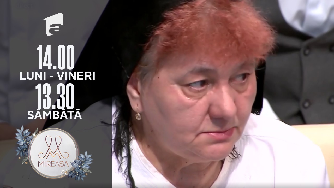 Gala Mireasa sezonul 5, 26 februarie 2022. Bunica Elena, extrem de afectată de suferința lui Aron!