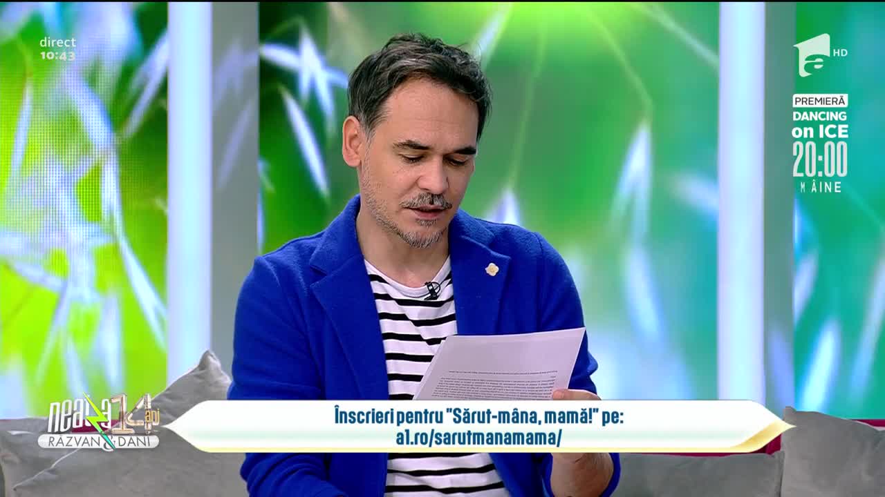 Super Neatza, 4 martie 2022. Campania &bdquo;Sărut m&acirc;na, mamă!" Monica: Te iubesc!
