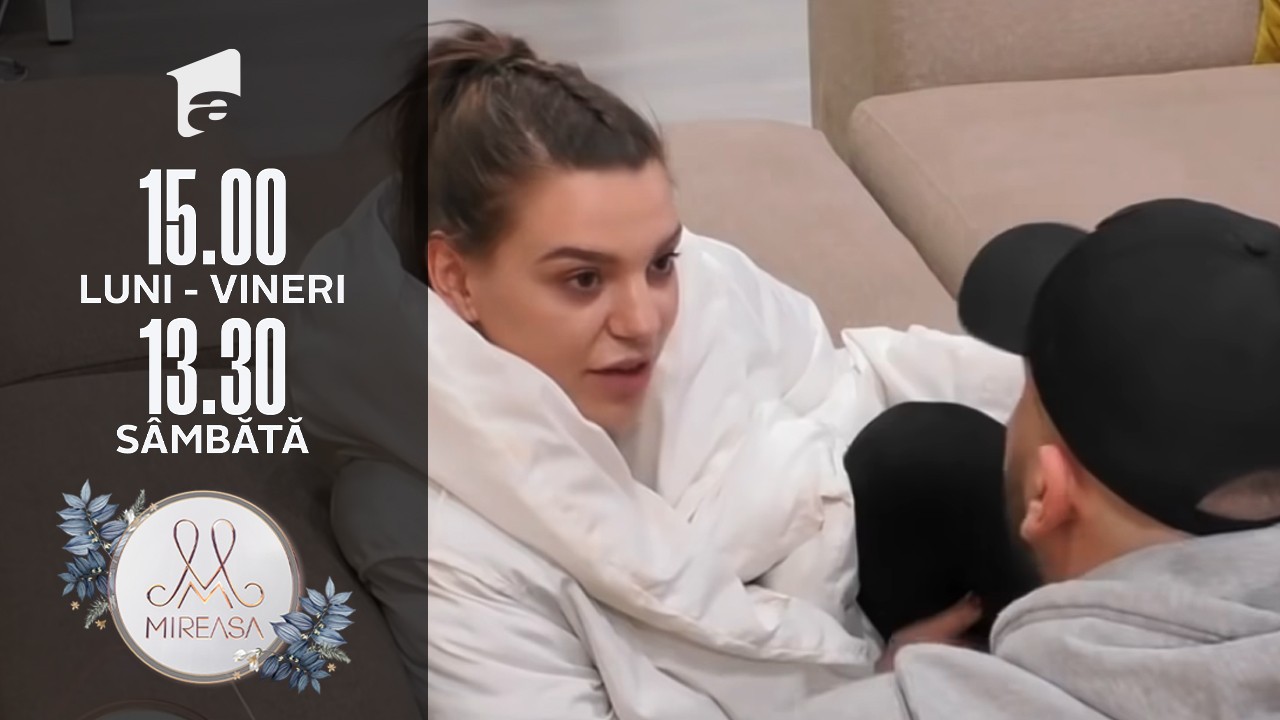 Mireasa Sezonul 5, 15 martie 2022. Valentin nu o mai vrea pe Alina &icirc;n preajma doameni Dana