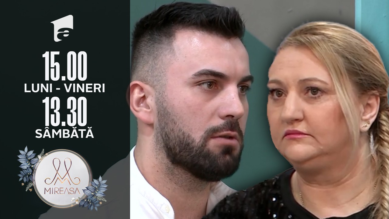 Mireasa Sezonul 5, 15 martie 2022. Perneș și Valentin sunt &icirc;ntr-un război rece cu doamna Dana