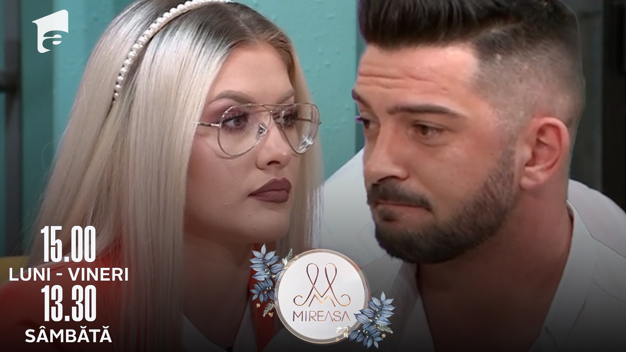 Mireasa Sezonul 5, 4 aprilie 2022. Perneș, deranjat de remarca Sabrinei: Nu &icirc;ți este rușine?