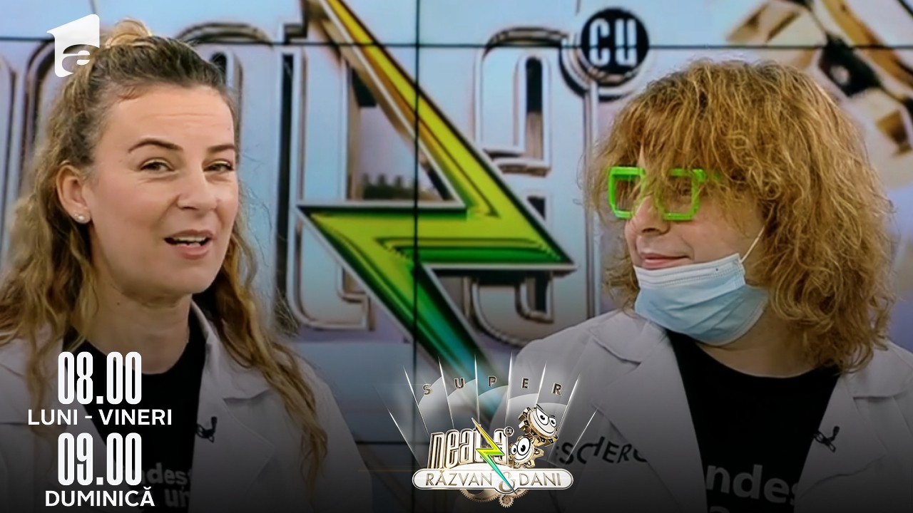 Super Neatza, 8 aprilie 2022. Profesorii Trăsniți au reprodus un vulcan subacvatic!
