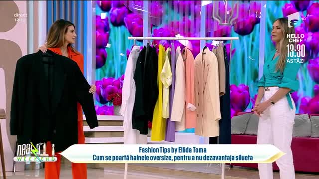 Neatza de Weekend, 10 aprilie 2022. Cum se poartă hainele oversize