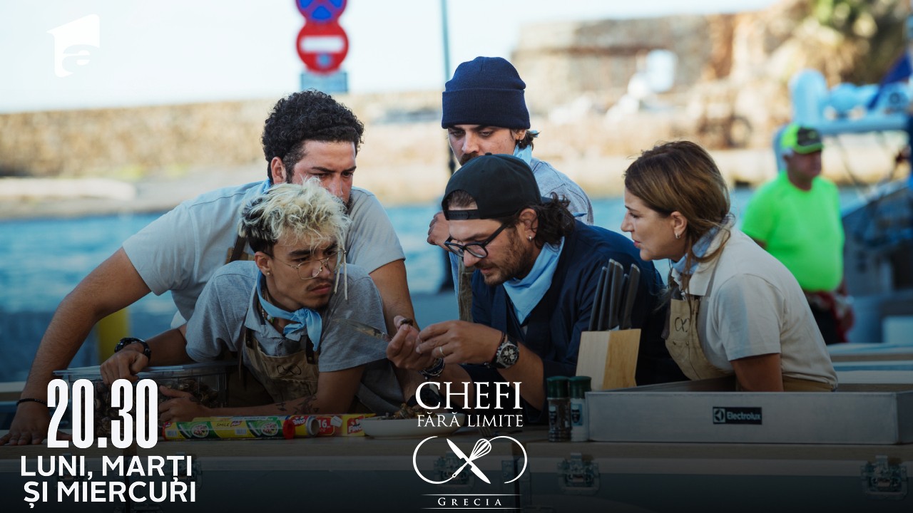 Chefi fără limite, 11 aprilie 2022. Ce au avut de gătit concurenții în prima zi din Creta
