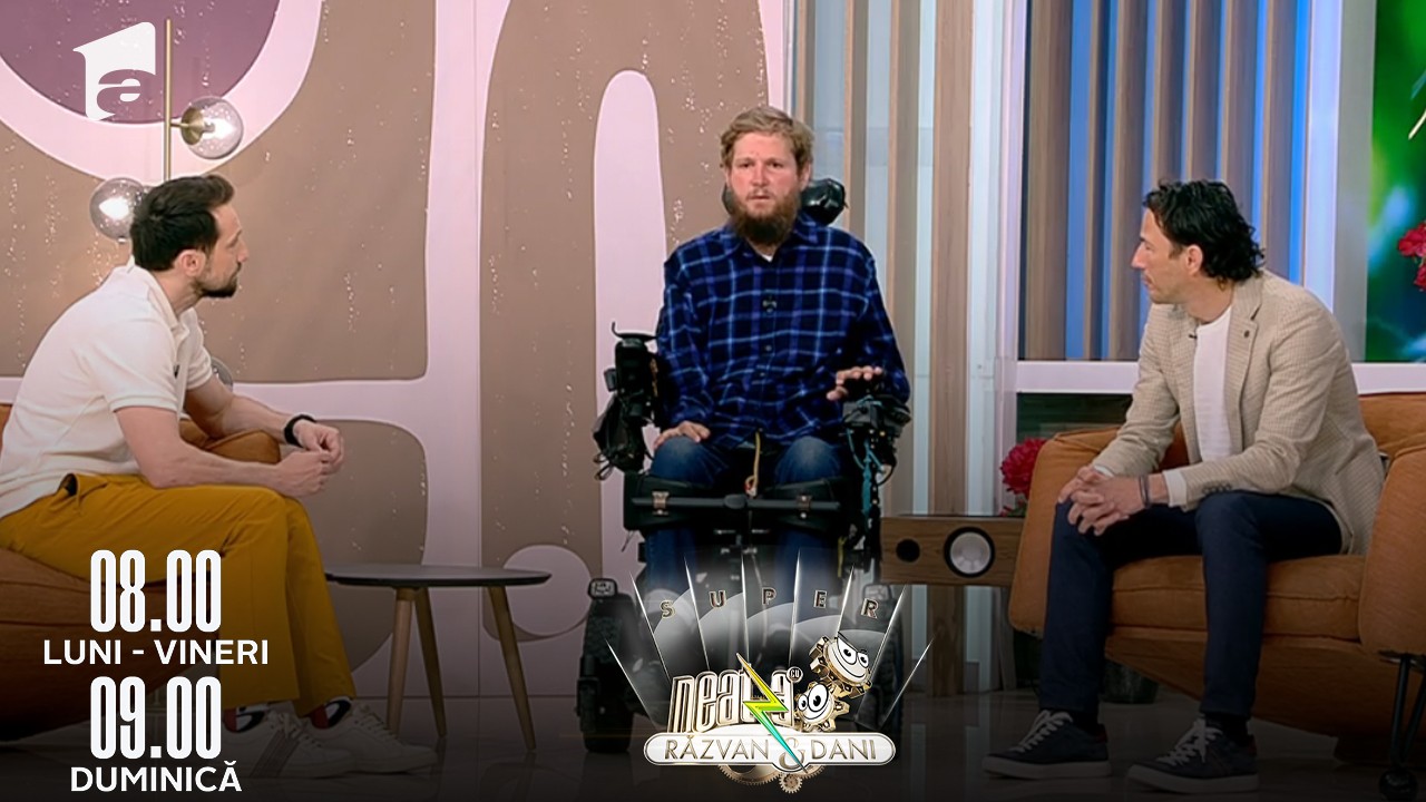 Super Neatza, 13 aprilie 2022. Mihai Neșu, campanie suflet pentru copii cu dizabilități
