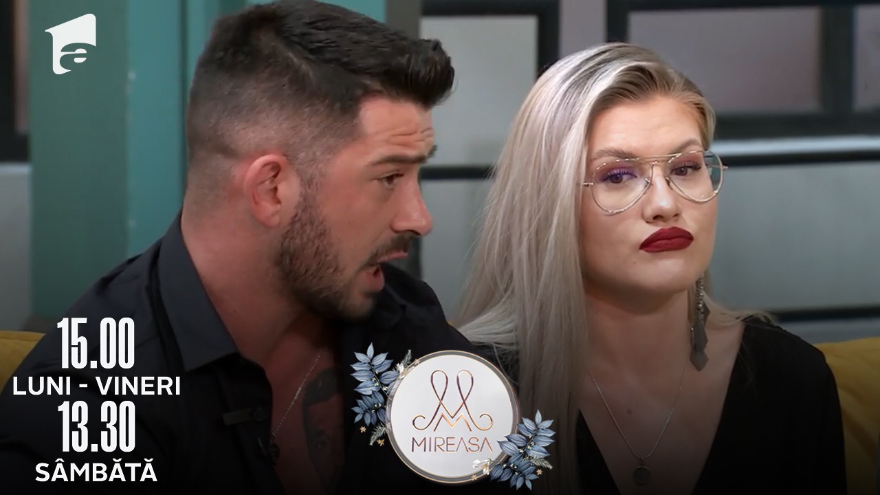 Mireasa Sezonul 5, 22 aprilie 2022. Tensiuni &icirc;ntre Sabrina și Perneș: Nu &icirc;nțeleg la ce se referă!