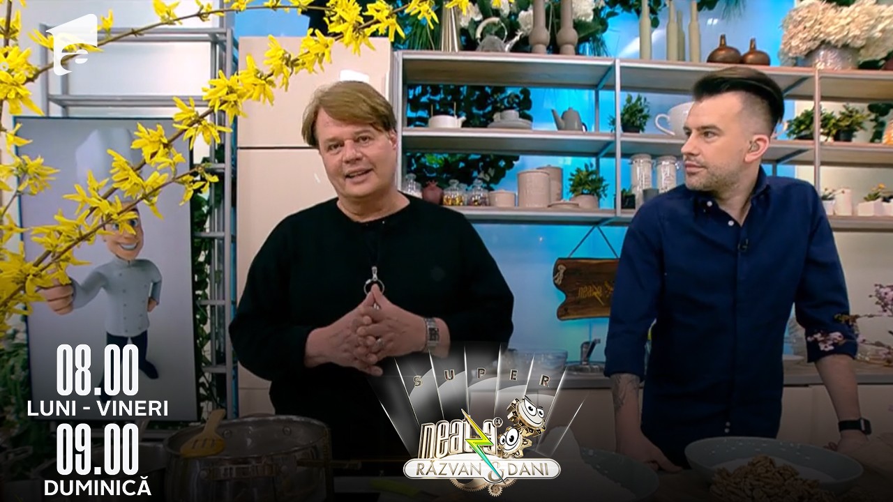 Super Neatza, 22 aprilie 2022. Rețeta lui Vlăduț: Cruciulițe cu gr&acirc;u