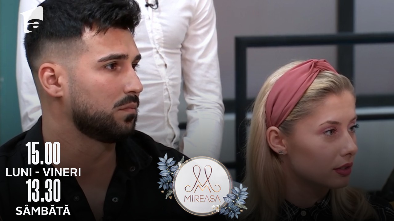 Mireasa Sezonul 5, 3 mai 2022. Giovana și Sese, reproșuri reciproce: Nu-mi pasă ce faci!