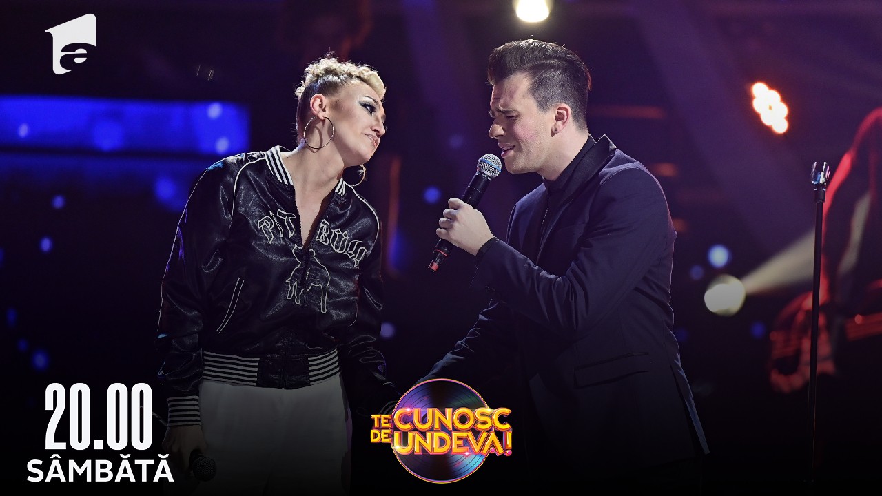 Te cunosc de undeva Sezonul 17, 7 mai 2022. Ilona Brezoianu și Florin Ristei se transformă în P!nk și Sam Smith