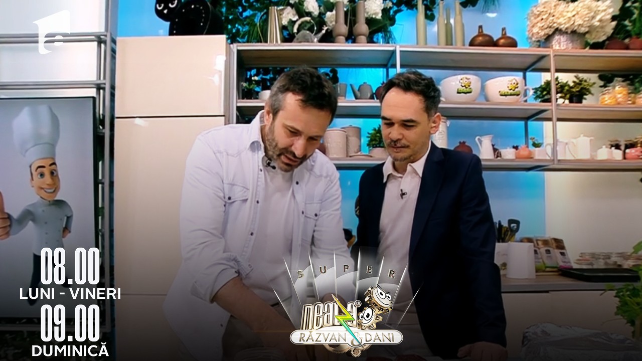 Super Neatza, 29 martie 2022. Rețeta lui chef Nicolai Tand: Foccacia colorată