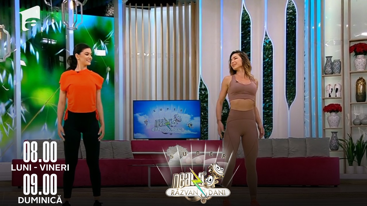 Super Neatza, 10 mai 2022. Fitness cu Diana Stejereanu: antrenament pentru &icirc;ncepători la saltea