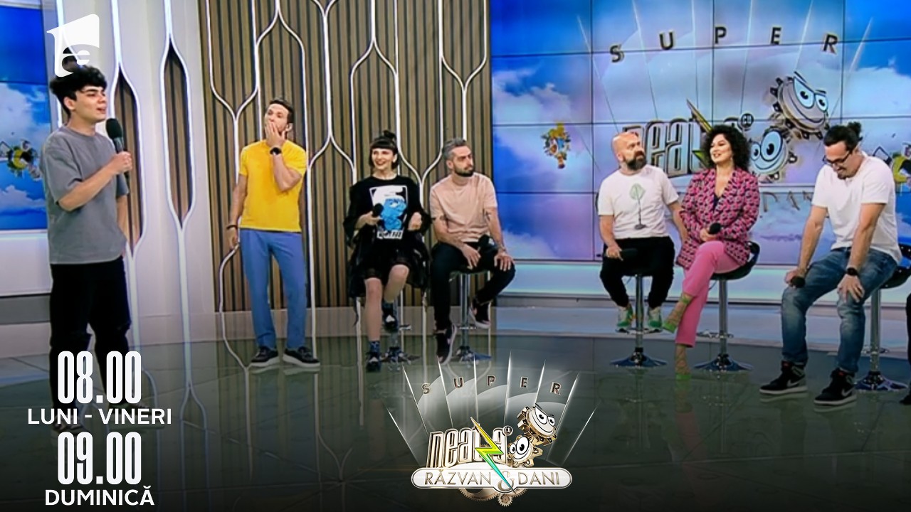 Super Neatza, 11 mai 2022. Vedetele de la "Rom&acirc;nia are Roast" au jucat "Flori, filme sau băieți", la matinal