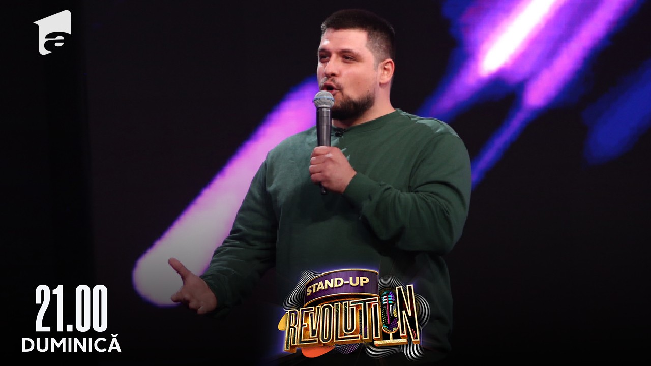 Stand-up Revolution | Sezonul 1, 29 mai 2022. Alexandru Banciu, moment super-amuzant