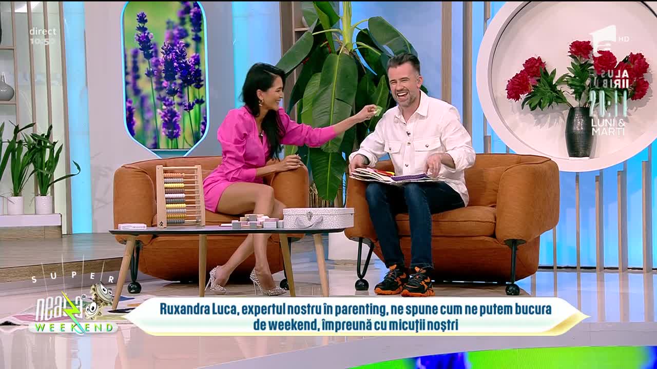 Neatza de Weekend, 29 mai 2022. Activități și jocuri distractive pentru copii