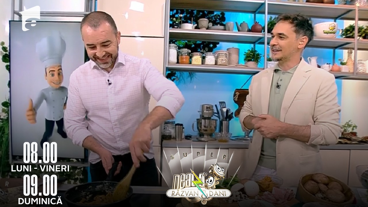 Super Neatza, 31 mai 2022. Rețeta lui chef Radu Darie: Scoici &icirc;n sos de vin