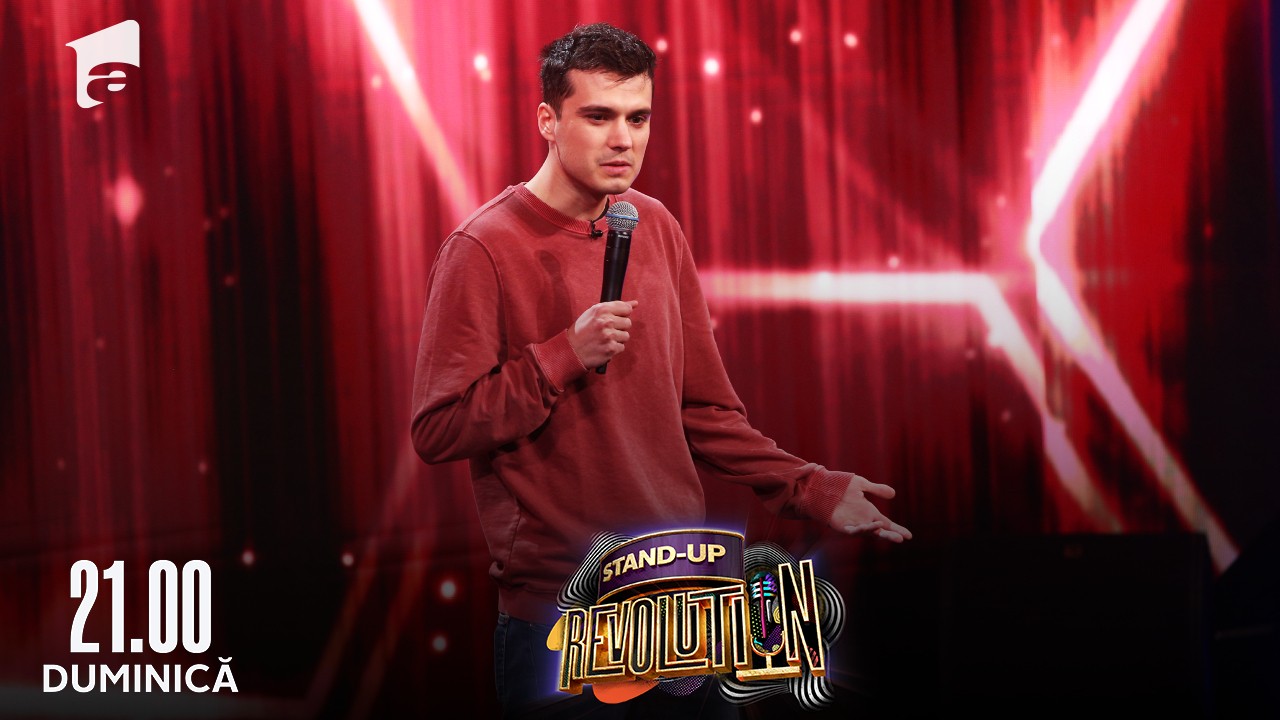 Stand-up Revolution | Sezonul 1, 5 iunie 2022. Sergiu Mirică, super glume despre București