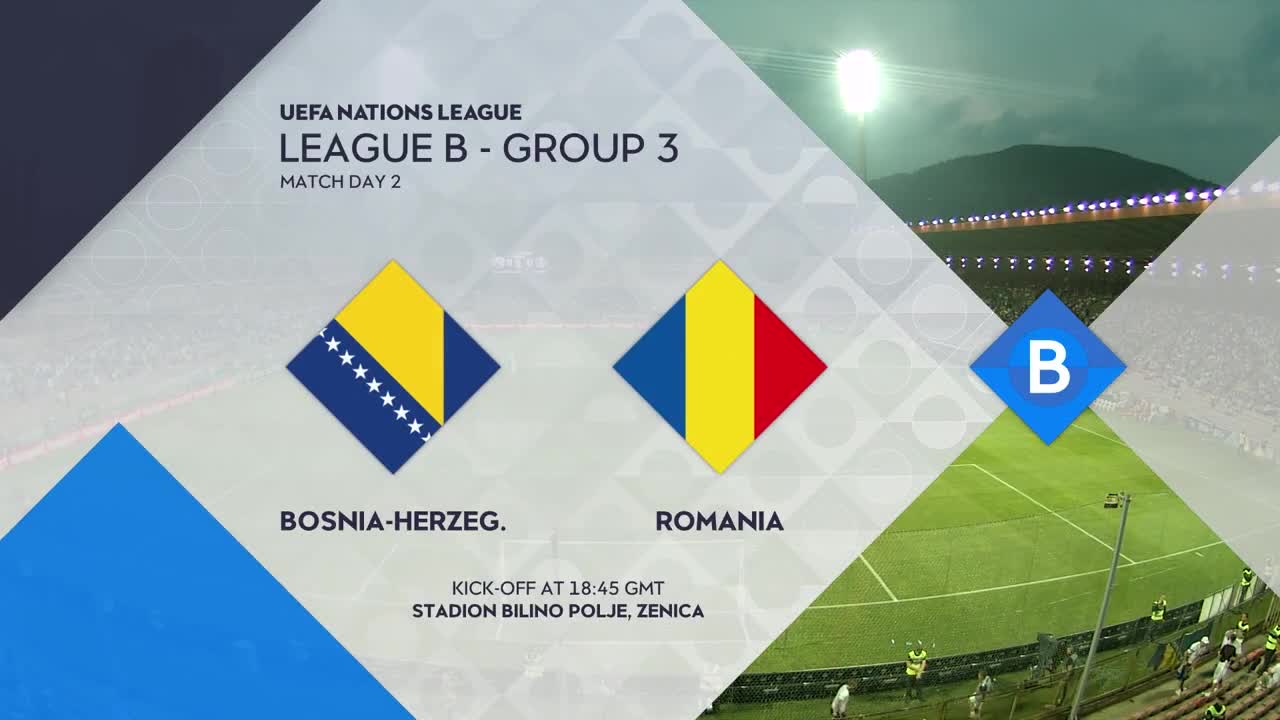  UEFA Nations League| Rezumat: Bosnia şi Herţegovina vs. România 1 - 0